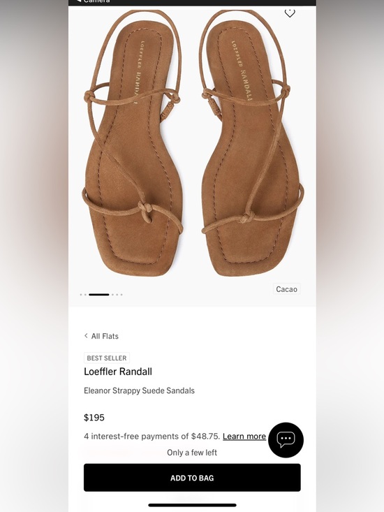 Loeffler Randall Shoes - Loeffler Randall Strappy Suede Sandals in Cacao Brown